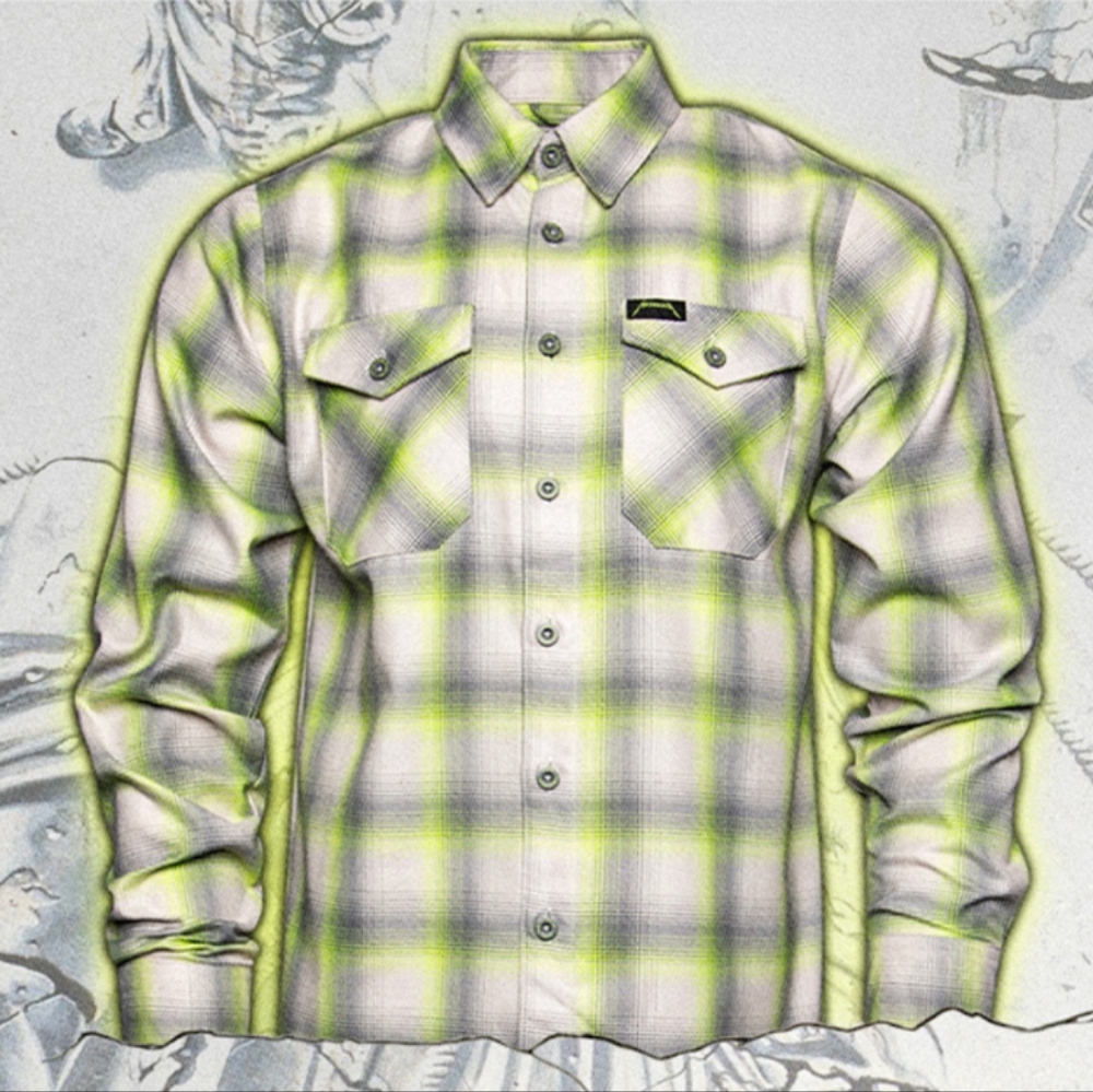 DIXXON Flannel x METALLICA..AND JUSTICE FOR ALL Collab Flannel Shirt - Men's M